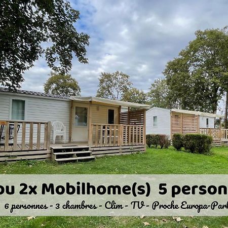 Chez Philippe Et Sylvie - 2 Bungalows Pour 5 Proche Europa-Park Boofzheim Buitenkant foto